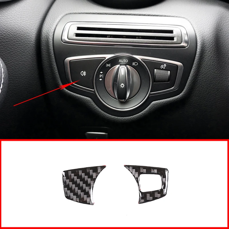 Grain Head Light Headlight Switch Button Cover 3D Internal Sticker Accessories For Mercedes Benz C Class W205 2016-2019
Grain Head Light Headlight Switch Button Cover 3D Internal Sticker Accessories For Mercedes Benz C Class W205 2016-2019