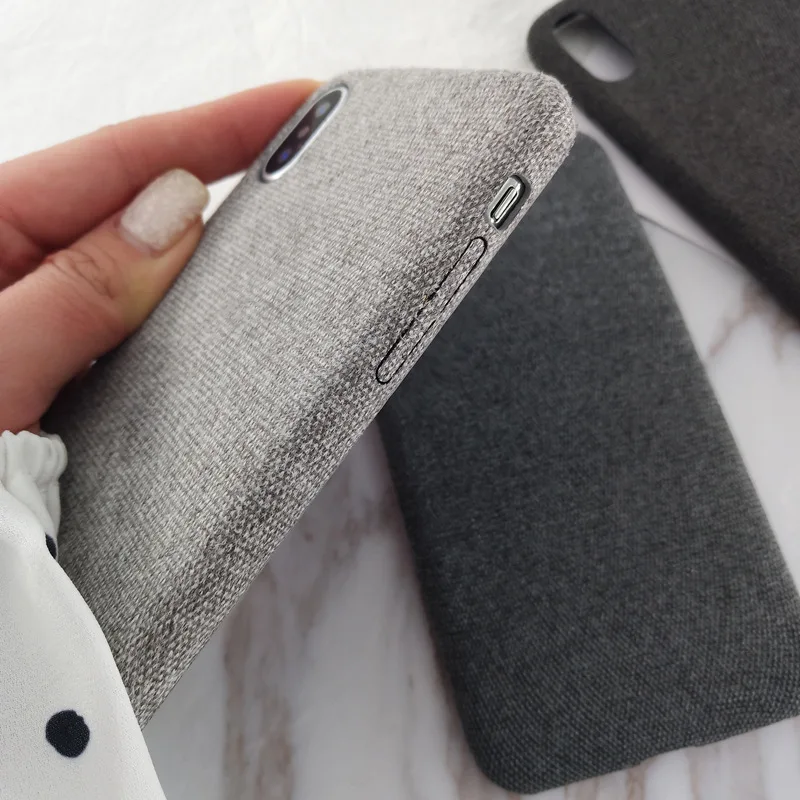 Cloth Phone Case For iPhone 7 8 Plus XS Max XR Ultra-thin Soft Silicone Case For iPhone X XS MAX 7 8 6 6S Plus Cover Cases Coque
Cloth Phone Case For iPhone 7 8 Plus XS Max XR Ultra-thin Soft Silicone Case For iPhone X XS MAX 7 8 6 6S Plus Cover Cases Coque