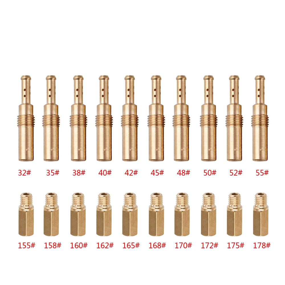 20pcs Carburetor Main Jet Kit with Slow/Pilot Jet Set Replacement Fir For KSR PWK PWM Keihin OKO CVK Motorcycle Carburetor
20pcs Carburetor Main Jet Kit with Slow/Pilot Jet Set Replacement Fir For KSR PWK PWM Keihin OKO CVK Motorcycle Carburetor