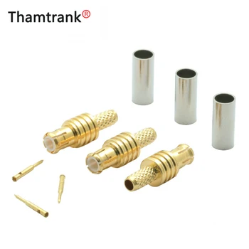 10pcs MCX Male Straight RF Connector High Quality Gold Plated RF Cable Adapter MCX Connector for Coaxial Cable RG316 RG174 RG178
10pcs MCX Male Straight RF Connector High Quality Gold Plated RF Cable Adapter MCX Connector for Coaxial Cable RG316 RG174 RG178