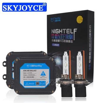 SKYJOYCE New Original 45W HeartRay HID Xenon Kit H7 H11 HB3 HB4 Car Light Bulb Fast Start & Canbus Xenon Ballast Kit 4800K 5800K
SKYJOYCE New Original 45W HeartRay HID Xenon Kit H7 H11 HB3 HB4 Car Light Bulb Fast Start & Canbus Xenon Ballast Kit 4800K 5800K