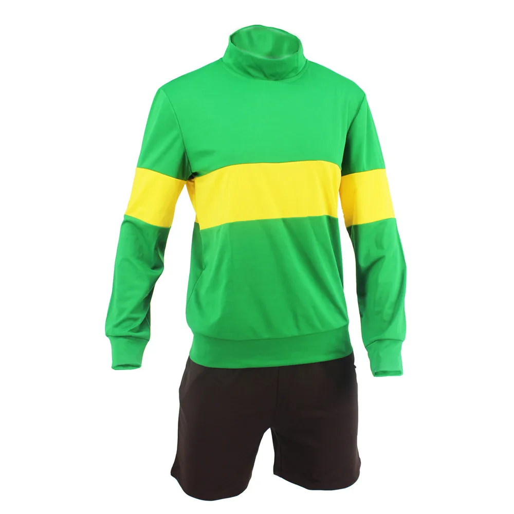 Undertale Cosplay Chara / Frisk Cosplay Costume Long Sleeve T-shirt Hoodies Coat Shorts Knife Shoes Game Cosplay Costumes
Undertale Cosplay Chara / Frisk Cosplay Costume Long Sleeve T-shirt Hoodies Coat Shorts Knife Shoes Game Cosplay Costumes