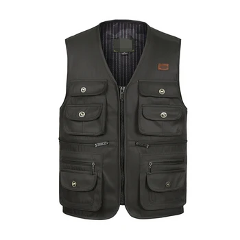 Men's Multi Pocket Travel Fishing Photography Director Outdoor Zip Vest XL-4XL High Quality Practical And Durable
Men's Multi Pocket Travel Fishing Photography Director Outdoor Zip Vest XL-4XL High Quality Practical And Durable