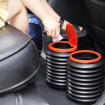 4L Black Multifunctional Car Round Container Barrel Trash Bin Foldable Storage Bucket Trash Can Car Accessories
4L Black Multifunctional Car Round Container Barrel Trash Bin Foldable Storage Bucket Trash Can Car Accessories
