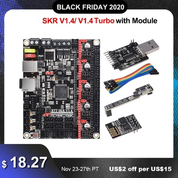 BIGTREETECH SKR V1.4 SKR V1.4 Turbo Control Board 32 Bit BTT 3D Printer Parts SKR V1.3 TMC2209 TMC2208 Ender3 Upgrade DIY Kit
BIGTREETECH SKR V1.4 SKR V1.4 Turbo Control Board 32 Bit BTT 3D Printer Parts SKR V1.3 TMC2209 TMC2208 Ender3 Upgrade DIY Kit