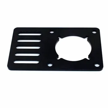 1pcs Black Anodized Aluminum Motor Mount Plate NEMA 23 Stepper Motor for openbuilds builds parts
1pcs Black Anodized Aluminum Motor Mount Plate NEMA 23 Stepper Motor for openbuilds builds parts