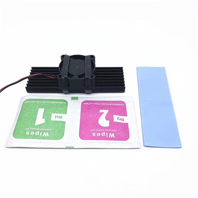 M.2 SSD Hard disk Heat Sink with Fan Thermal pad 70*22*6mm 70x22x10MM laptop Hard disk ssd aluminum fin nvme 512
M.2 SSD Hard disk Heat Sink with Fan Thermal pad 70*22*6mm 70x22x10MM laptop Hard disk ssd aluminum fin nvme 512