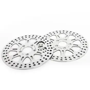 BIKINGBOY 11.5" Front Rear Brake Discs Disks Rotors For Harley 1340 FLHR Road King FLHRCI Road King Classic 1994-1999 
BIKINGBOY 11.5" Front Rear Brake Discs Disks Rotors For Harley 1340 FLHR Road King FLHRCI Road King Classic 1994-1999