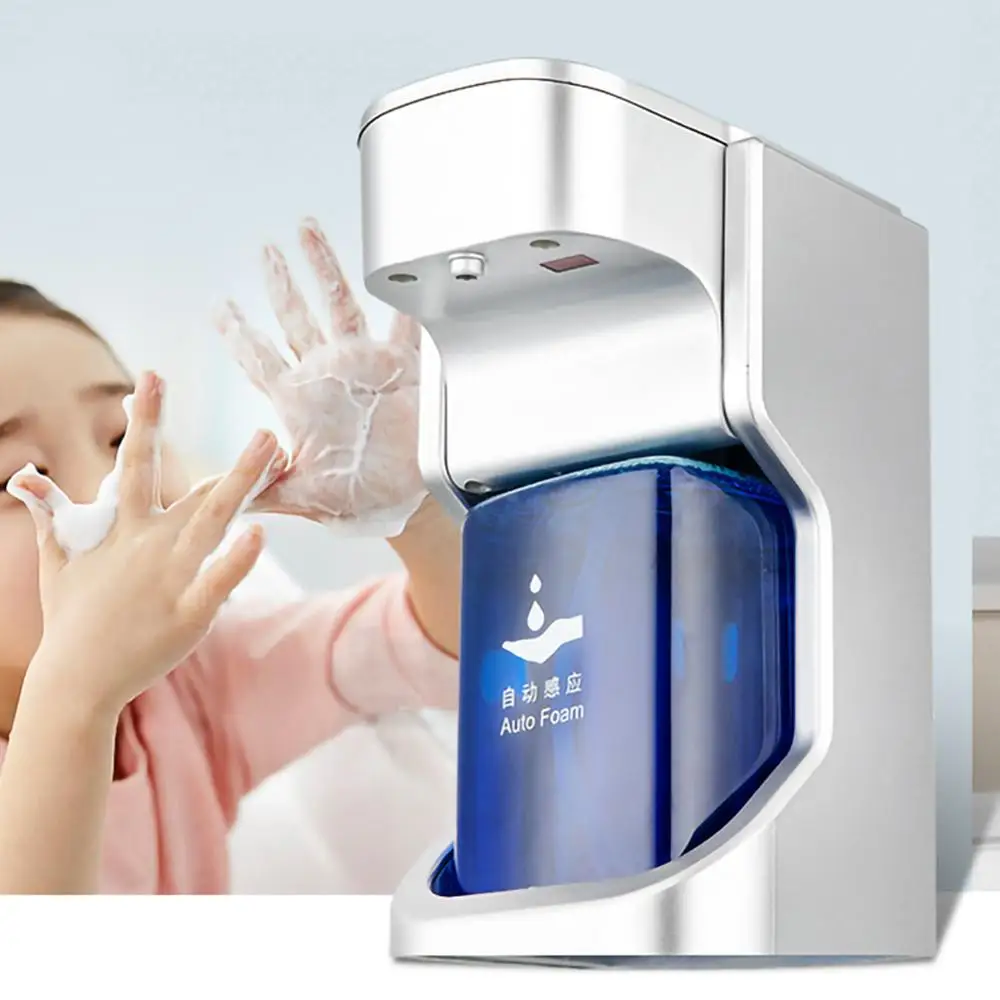Touchless Bathroom Dispenser Smart Sensor Pump Soap Dispenser for Kitchen Hand Free Automatic Soap Dispenser 450ML
Touchless Bathroom Dispenser Smart Sensor Pump Soap Dispenser for Kitchen Hand Free Automatic Soap Dispenser 450ML