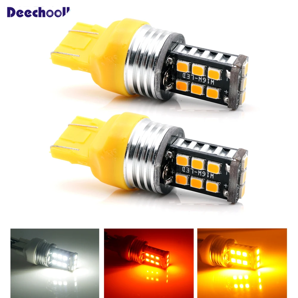2pcs Error Free T20 Car 7440 7443 LED Bulbs Canbus T15 W16W LED 1156 1157 LED for Brake Reverse Light Daytime Running Lights 12V
2pcs Error Free T20 Car 7440 7443 LED Bulbs Canbus T15 W16W LED 1156 1157 LED for Brake Reverse Light Daytime Running Lights 12V