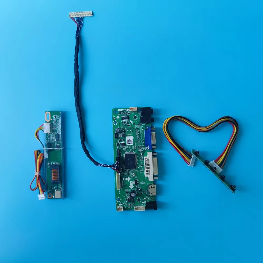 For LP150X08-A3K6/A3KB/A3KC/A3M1/A3NA/A5/A5N1/A5N2/B3/TLA1/TLA2 15" 1 Lamps VGA LCD DVI Kit panel 1024x768 Controller board LVDS
For LP150X08-A3K6/A3KB/A3KC/A3M1/A3NA/A5/A5N1/A5N2/B3/TLA1/TLA2 15" 1 Lamps VGA LCD DVI Kit panel 1024x768 Controller board LVDS