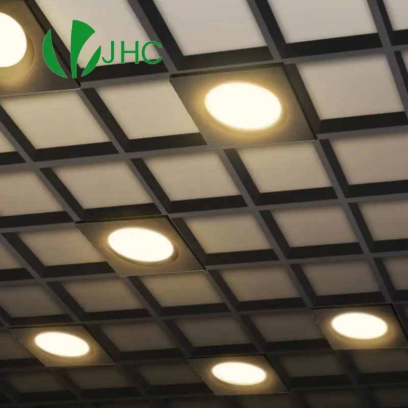 

LED Square Recessed Ceiling Lamp 5w 7w 9w 12w 20w 25w 30w downlight 230v LED Spot light grille lights decoration super bright