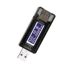 USB Tester DC Power Meter 3V-9V Digital Voltmeter Voltimetro Volt Meter Power Bank Wattmeter Voltage Tester Doctor Detector
USB Tester DC Power Meter 3V-9V Digital Voltmeter Voltimetro Volt Meter Power Bank Wattmeter Voltage Tester Doctor Detector