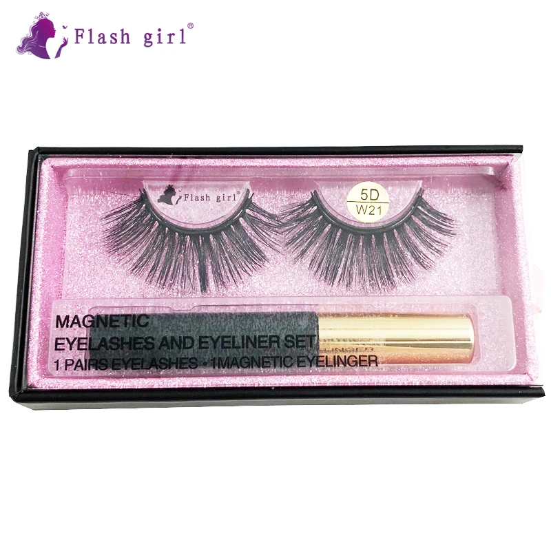 Flash Girl 5D-W series W 21 mink magnetic eyelashes and eyeliner suit soft eyelash
Flash Girl 5D-W series W 21 mink magnetic eyelashes and eyeliner suit soft eyelash