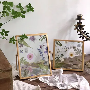 Dried Flower Glass Metal Photo Frame Creative Retro DIY Plant Specimen Picture Frame Home Iron Decorative Eternal Flower Frames
Dried Flower Glass Metal Photo Frame Creative Retro DIY Plant Specimen Picture Frame Home Iron Decorative Eternal Flower Frames