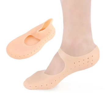 1 Pair Silicone Socks Moisturizing Anti-cracking Boots Arch Support SPA Foot Protection Insert Gel Insole Foot Protector
1 Pair Silicone Socks Moisturizing Anti-cracking Boots Arch Support SPA Foot Protection Insert Gel Insole Foot Protector