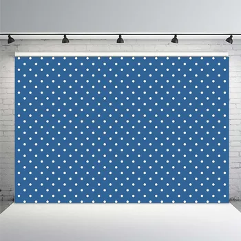 Photo Studio Photography Backdrops Printed with Navy Blue Color Background and White Polka Dots for Studio Newborn Baby Shower
Photo Studio Photography Backdrops Printed with Navy Blue Color Background and White Polka Dots for Studio Newborn Baby Shower