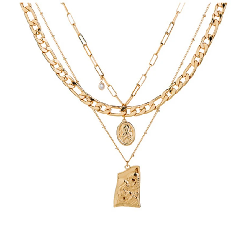 Canner Heavy Metal Texture Punk Hip-Hop Style Buddha Head Embossed Pendant Necklace Sweater Chain For Women Fashion Jewelry
Canner Heavy Metal Texture Punk Hip-Hop Style Buddha Head Embossed Pendant Necklace Sweater Chain For Women Fashion Jewelry