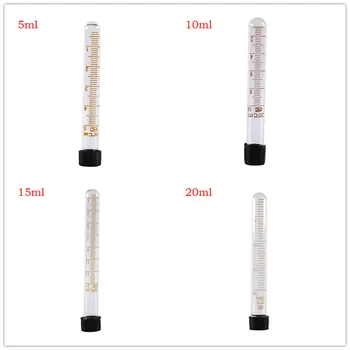 1Pc 5ml 10ml 15ml 20ml Scale Line Glass Test Tube Round Bottom With Screw Cap For Chemistry Laboratory
1Pc 5ml 10ml 15ml 20ml Scale Line Glass Test Tube Round Bottom With Screw Cap For Chemistry Laboratory