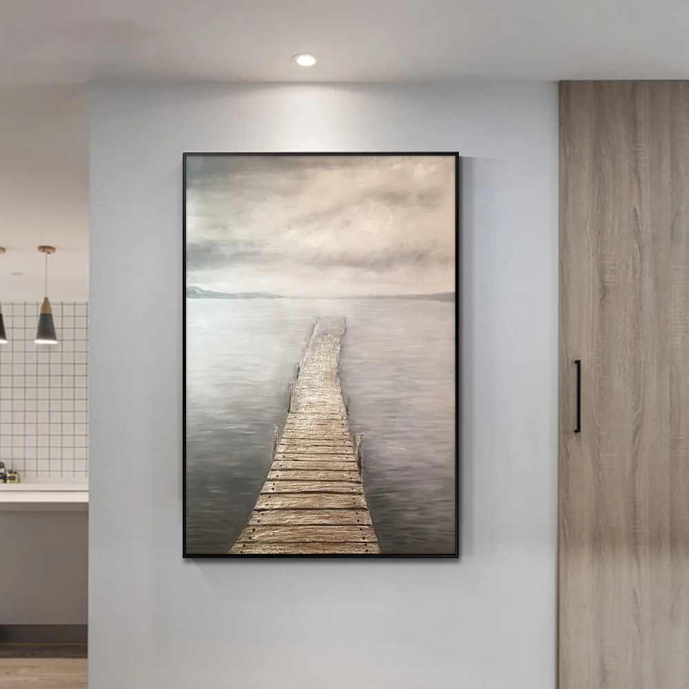 Abstract Textured 100% Hand Painted Oil Painting On Canvas Modern Landscape Paintings Wall Art For Bedroom House Decoration
Abstract Textured 100% Hand Painted Oil Painting On Canvas Modern Landscape Paintings Wall Art For Bedroom House Decoration