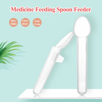 1 pc Baby PP Anti Choke Device With Scale Drip spoon Portable Medicine Feeding Spoon Feeder
1 pc Baby PP Anti Choke Device With Scale Drip spoon Portable Medicine Feeding Spoon Feeder