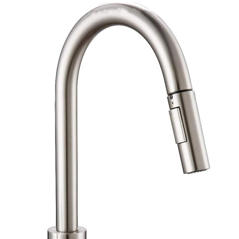 Press Kitchen Faucet with Pull-Down Sprayer, Kitchen Sink Faucet with Pull-Out Sprayer, Fingerprint Resistant, Single Hole Deck
Press Kitchen Faucet with Pull-Down Sprayer, Kitchen Sink Faucet with Pull-Out Sprayer, Fingerprint Resistant, Single Hole Deck