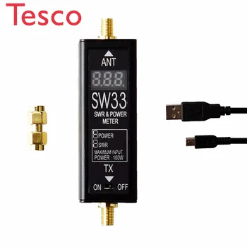 SURECOM SW-33 Mini Power&SWR Meter VHF/UHF 100MHz-520MHz Portable Tester for Ham Two Way Radio SW33
SURECOM SW-33 Mini Power&SWR Meter VHF/UHF 100MHz-520MHz Portable Tester for Ham Two Way Radio SW33