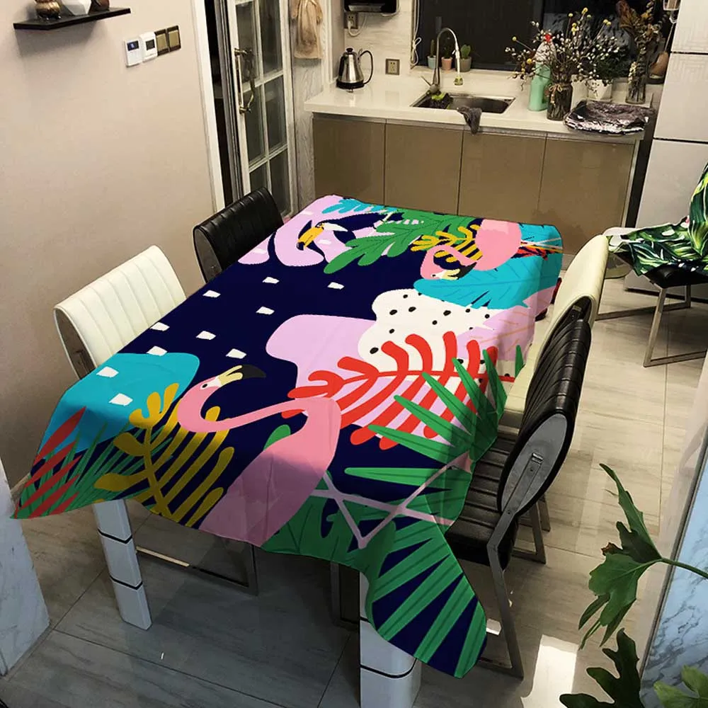 Flamingo Printed Pattern Rectangular Tablecloths Picnic Dustproof Table Cloth Cover Tea Machine Cloth Bedside Cabinet Mat Cover
Flamingo Printed Pattern Rectangular Tablecloths Picnic Dustproof Table Cloth Cover Tea Machine Cloth Bedside Cabinet Mat Cover