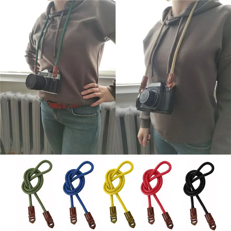 Camera Neck Strap Universal Nylon Mountaineering Rope Shoulder Micro-single Polaroid SLR | Электроника