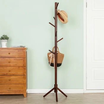 Rubberwood Wooden Floor Standing Clothes Hat Hall Tree Free Standing Hallstand Hatstand Hat Rack Coat Stand Holder with 8 Hooks
Rubberwood Wooden Floor Standing Clothes Hat Hall Tree Free Standing Hallstand Hatstand Hat Rack Coat Stand Holder with 8 Hooks