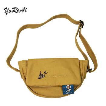 YoReAi Original Design Classic Style Women's Messenger Bag Fashion Ladies Canvas Bags Simple Handbag Student Shopping Tote
YoReAi Original Design Classic Style Women's Messenger Bag Fashion Ladies Canvas Bags Simple Handbag Student Shopping Tote