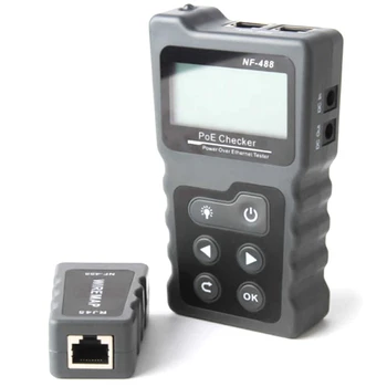 Tester Inline Tester Power over Ethernet Voltage Current Tester Test for POE Testing Network Cable Continuity Checking
Tester Inline Tester Power over Ethernet Voltage Current Tester Test for POE Testing Network Cable Continuity Checking