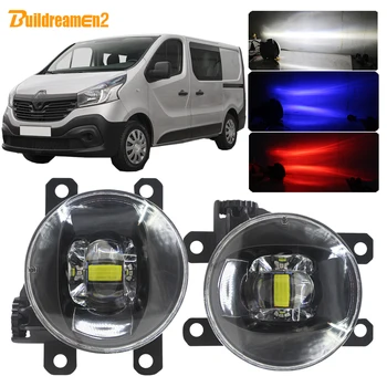 Buildreamen2 2 Pieces Car Front Fog Light LED Devil Eye DRL Adjustable Light Beam 4000LM 12V For Renault Trafic 2003-2006
Buildreamen2 2 Pieces Car Front Fog Light LED Devil Eye DRL Adjustable Light Beam 4000LM 12V For Renault Trafic 2003-2006