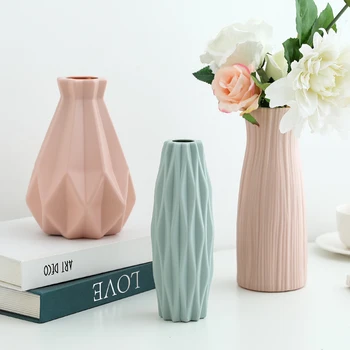 Plastic Shatter-proof Flower Pot Vase Study Room Hallway Home Wedding Decoration Unique Vase European Creative Vase Decoration
Plastic Shatter-proof Flower Pot Vase Study Room Hallway Home Wedding Decoration Unique Vase European Creative Vase Decoration