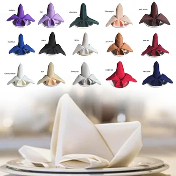 12PCS Napkins Poly Linen Cloth Table Dinner Napkins Wedding Party Premium Hotel Napkins Polyester Tableware Square Dinner Decor
12PCS Napkins Poly Linen Cloth Table Dinner Napkins Wedding Party Premium Hotel Napkins Polyester Tableware Square Dinner Decor