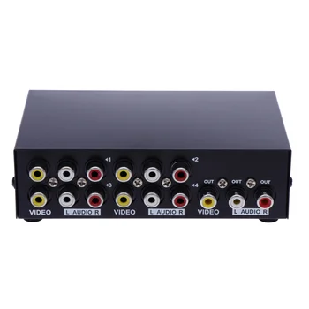 1Pc Switch Novelty Durable Convenient Practical L/R Audio Selector AV Switch for Audio Vedio Home
1Pc Switch Novelty Durable Convenient Practical L/R Audio Selector AV Switch for Audio Vedio Home