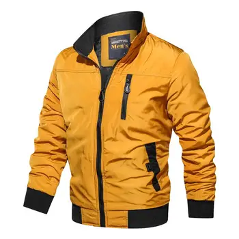 2020 Spring Autumn Men 'S Military Bomber Jackets Men Casual Solid Zipper Pilot Jacket New Thin Stand Collar Male Coat Slim Fit
2020 Spring Autumn Men 'S Military Bomber Jackets Men Casual Solid Zipper Pilot Jacket New Thin Stand Collar Male Coat Slim Fit