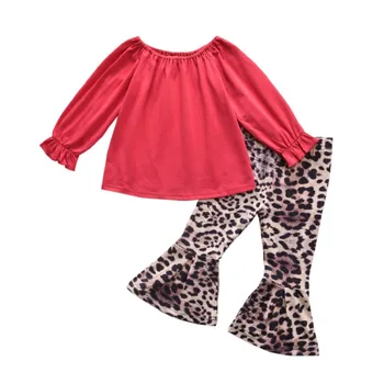 Autumn Baby Girl Long Sleeve Red Blouse T-shirt Leopard Trousers Outfits Clothes
Autumn Baby Girl Long Sleeve Red Blouse T-shirt Leopard Trousers Outfits Clothes