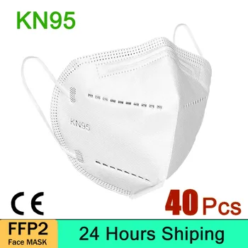 40 Pcs FFP2 Masks masque Dust Mouth PM2.5 KN95 Mask Anti Flu Personal Protective Face Mask 95% Filtration maske Mascarillas
40 Pcs FFP2 Masks masque Dust Mouth PM2.5 KN95 Mask Anti Flu Personal Protective Face Mask 95% Filtration maske Mascarillas