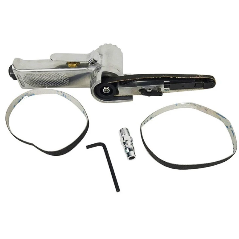 Air Belt Sander Angle Grinder Air Angle Grinding Machine with Sanding Belts for Air Compressor Sanding Pneumatic Tool Set
Air Belt Sander Angle Grinder Air Angle Grinding Machine with Sanding Belts for Air Compressor Sanding Pneumatic Tool Set
