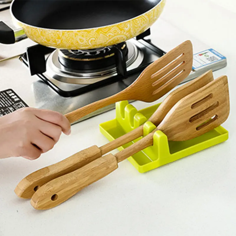 1Pcs Multifunctional Non-slip Silicone Pad Plastic Shelf Kitchen Spoon Pad Spatula Shelf Tableware Storage Rack Kitchen Tool
1Pcs Multifunctional Non-slip Silicone Pad Plastic Shelf Kitchen Spoon Pad Spatula Shelf Tableware Storage Rack Kitchen Tool