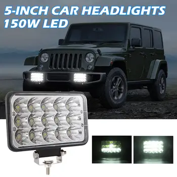150W Rectangular 4x6 LED Offroad Light Bar Hi/Low Sealed Beam Lamp High Performance Waterproof Dust-Proof for Wrangler
150W Rectangular 4x6 LED Offroad Light Bar Hi/Low Sealed Beam Lamp High Performance Waterproof Dust-Proof for Wrangler