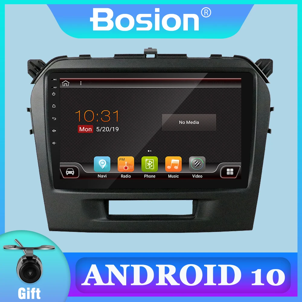 9 дюймов Android 10 автомобильный DVD ПК Мультимедийный плеер GPS Навигация стерео радио