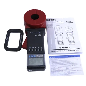 ETCR2100+ Clamp Earth Resistance Tester,CT Size:Φ32mm,Measurement of Earth Resistance,Loop Resistance,Data Storage: 99 Sets.
ETCR2100+ Clamp Earth Resistance Tester,CT Size:Φ32mm,Measurement of Earth Resistance,Loop Resistance,Data Storage: 99 Sets.