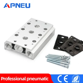 Pneumatic Solenoid Valve Manifold 4V210-08 4V220-08 Base Board Air Exhaust Plate Airtac Type 4V200 200M 4F 6F 8F 10F 12F
Pneumatic Solenoid Valve Manifold 4V210-08 4V220-08 Base Board Air Exhaust Plate Airtac Type 4V200 200M 4F 6F 8F 10F 12F