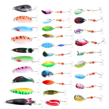 30pcs Spoon Fishing Lures Minnow Baits Metal Hard Baits Durable to use wonderful fish tools for fishing lovers
30pcs Spoon Fishing Lures Minnow Baits Metal Hard Baits Durable to use wonderful fish tools for fishing lovers