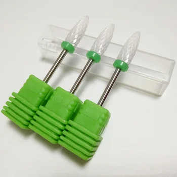 1pcs Excellent Ceramic Flame bit nail drill Bit cutter nail art electric drill manicure machine Accessories device nail Bit mai 
1pcs Excellent Ceramic Flame bit nail drill Bit cutter nail art electric drill manicure machine Accessories device nail Bit mai