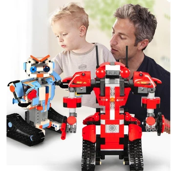 Creative Technic Robot BOOST RC Intelligent Robot Building Blocks DIY Robotic Technic Remote Control Robot Bricks Toys For Boys
Creative Technic Robot BOOST RC Intelligent Robot Building Blocks DIY Robotic Technic Remote Control Robot Bricks Toys For Boys