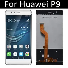 Bloc écran tactile LCD de remplacement, 5.2 pouces, pour Huawei P9 EVA-AL10 L19 L29=