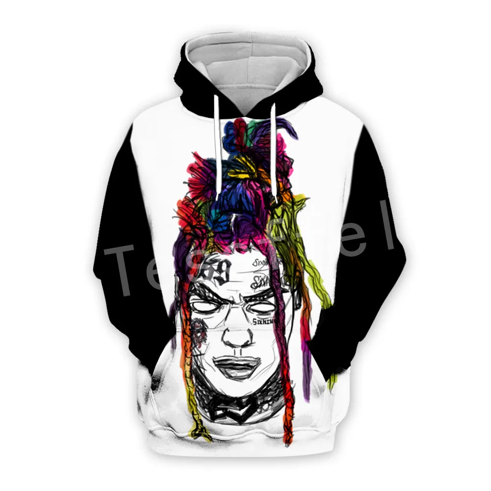 Tessffe HipHop Character Rapper Tekashi69 6ix9ine NewFashion Harajuku Streetwear Unisex 3DPrint Zip/Hoodies/Sweatshirt/Jacket 10
Tessffe HipHop Character Rapper Tekashi69 6ix9ine NewFashion Harajuku Streetwear Unisex 3DPrint Zip/Hoodies/Sweatshirt/Jacket 10